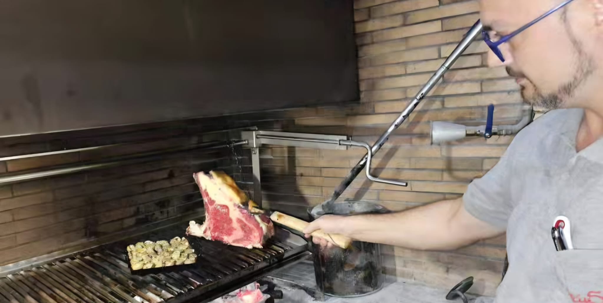 Preparando carne en duran 5